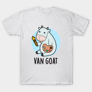 Van Goat Funny Artist Pun T-Shirt